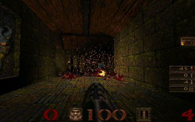 Quake atari screenshot